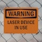 Signmission Radiation & Laser Sign, 18 in H x 24 in W, Plastic, Rectangle OS-2PACK-WS-P-1824-L-12229 - alternate 3